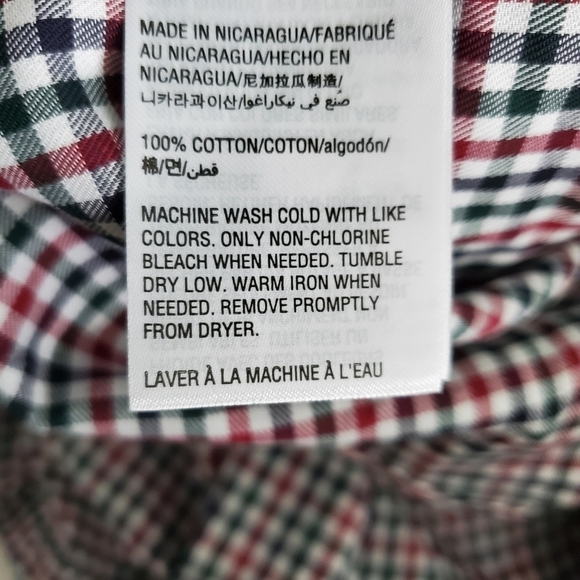 Club Room Regular Fit Plaid Button Down Shirt - Picture 5 of 7